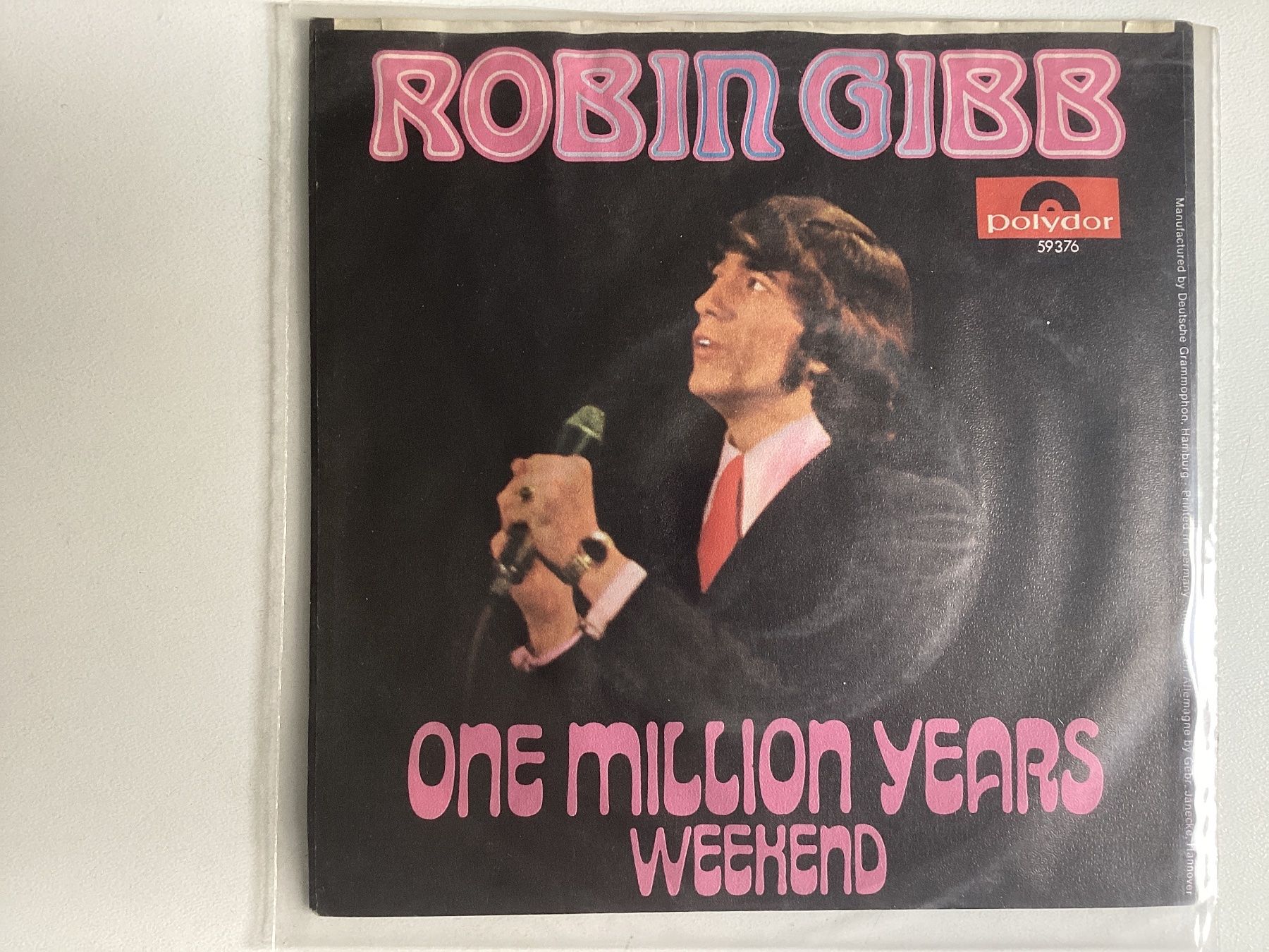 Dischi in vinile: Robin Gibb Single - One Million Years / Weekend – Usato da Gutenswil venduto da Hamzian