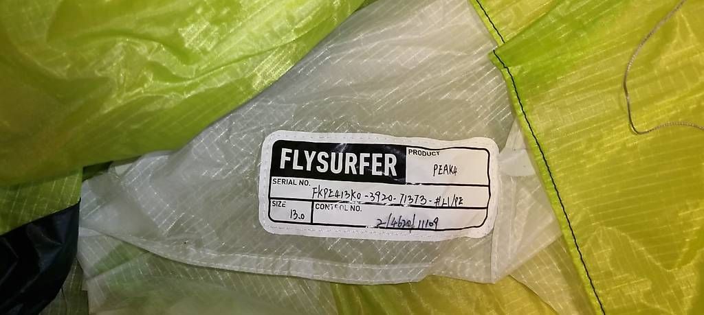 Flysurfer Aquilone: Flysurfer Peak 4 13qm + Connect Controllbar – Usato da Kirchleerau venduto da Marco2014 1