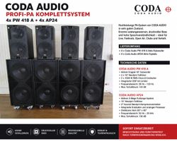 Coda Audio P.A.
