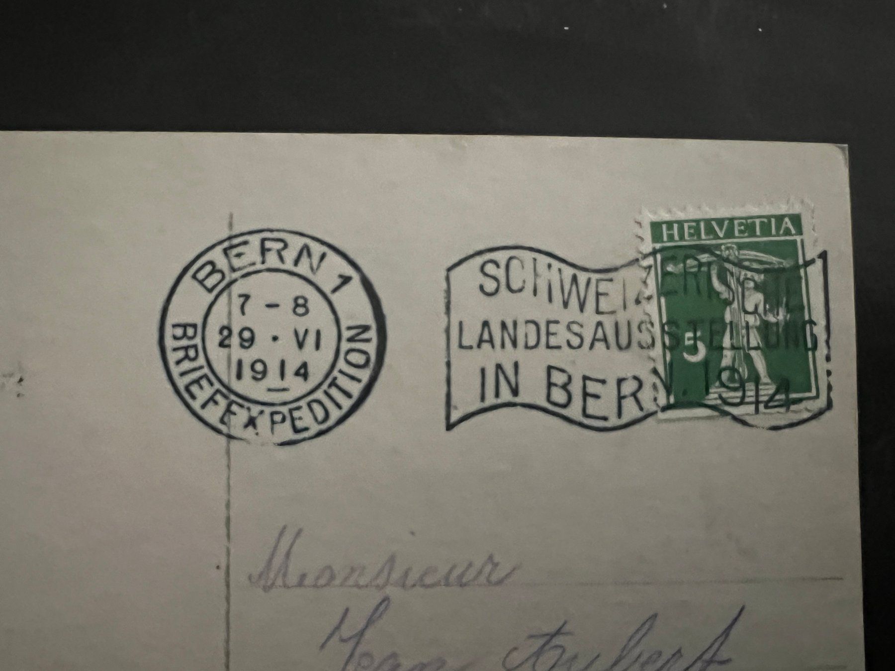 Cartes postales: AK   1914 Bern   (G3263) – D'occasion à Hinwil par Sidi4 1