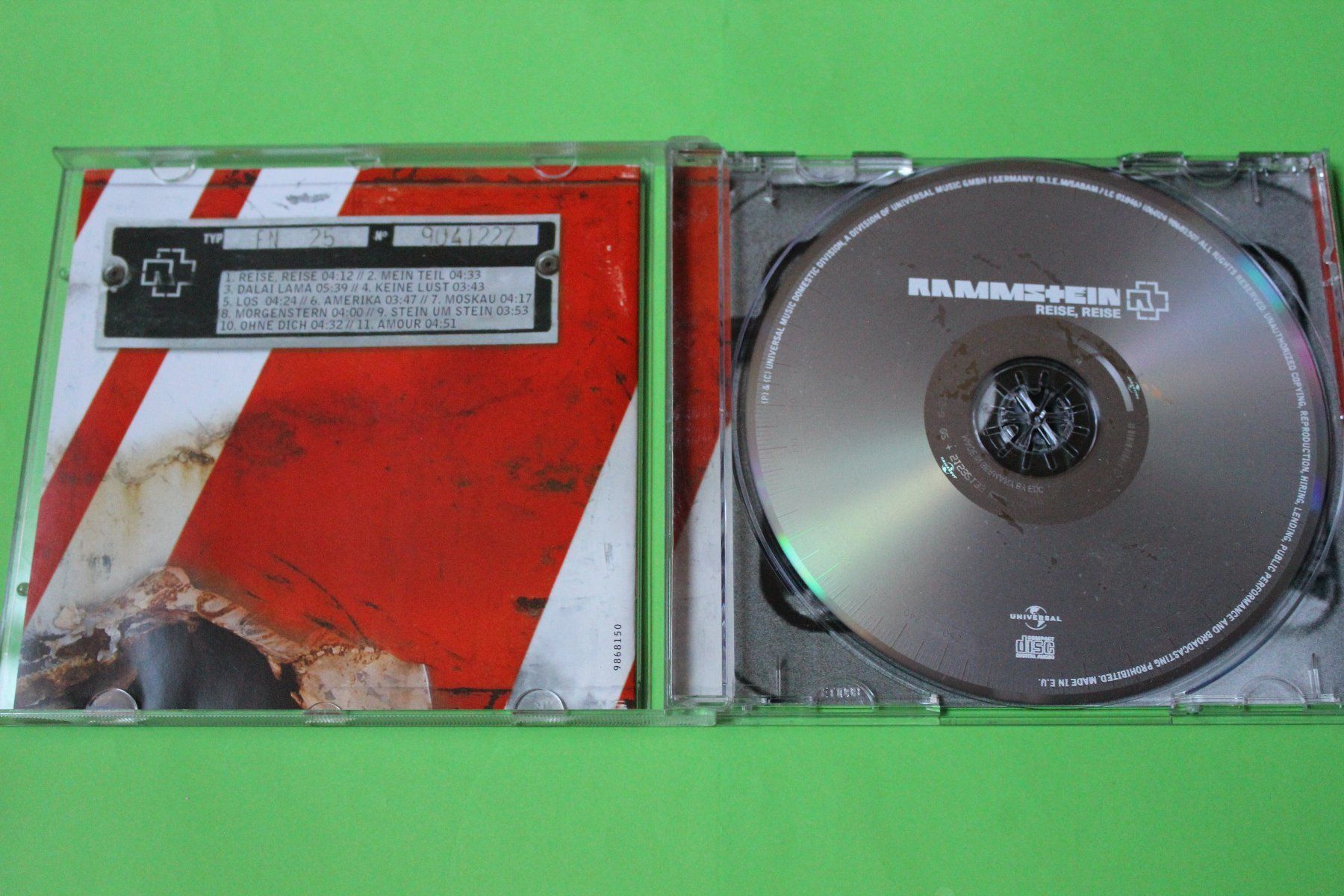 CDs: RAMMSTEIN - REISE, REISE CD 2004 – Gebraucht aus Tübach von JamesStone 3