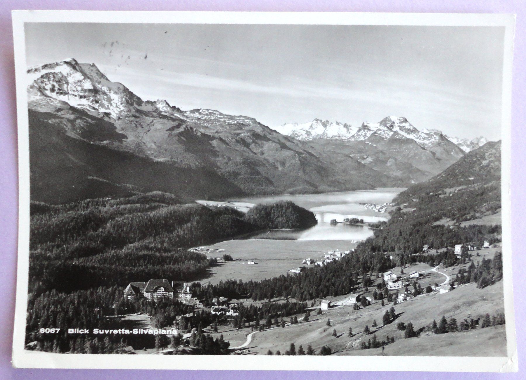 Cartes postales: Blick Suvretta-Silvaplana – Défectueux à Fétigny par Billy2miny