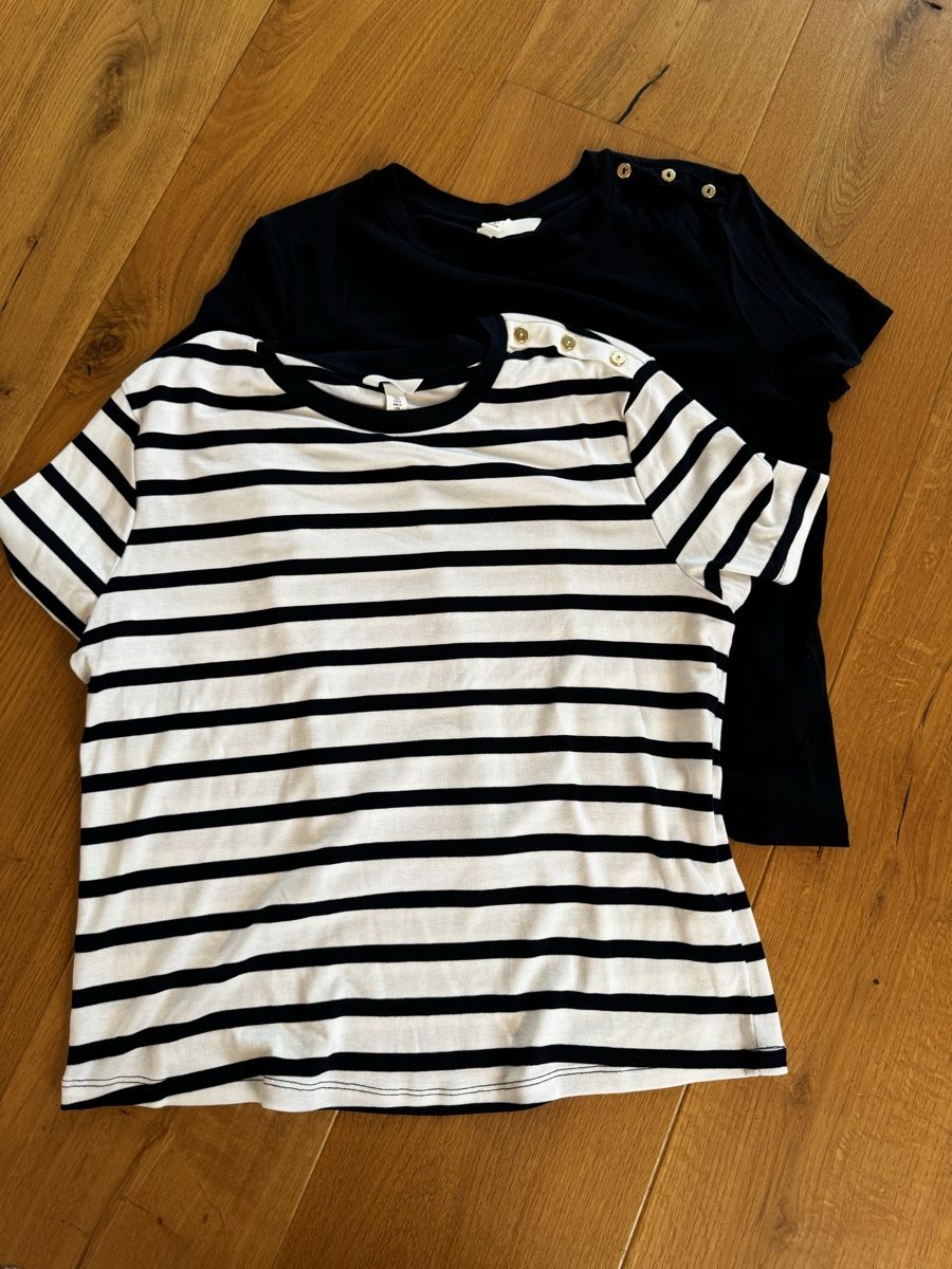 H&M T-Shirts: 2 T-Shirts H&M  Grösse L – Neu (gemäss Beschreibung) aus Seuzach von landfrau77