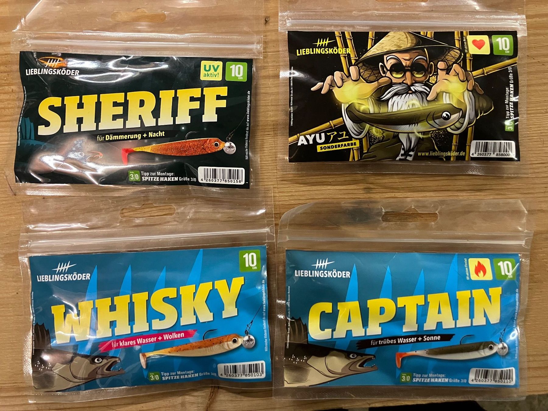 Köder: Gummifisch-Set mit diversen Marken – Neu (gemäss Beschreibung) aus Einsiedeln von melissa.24 4