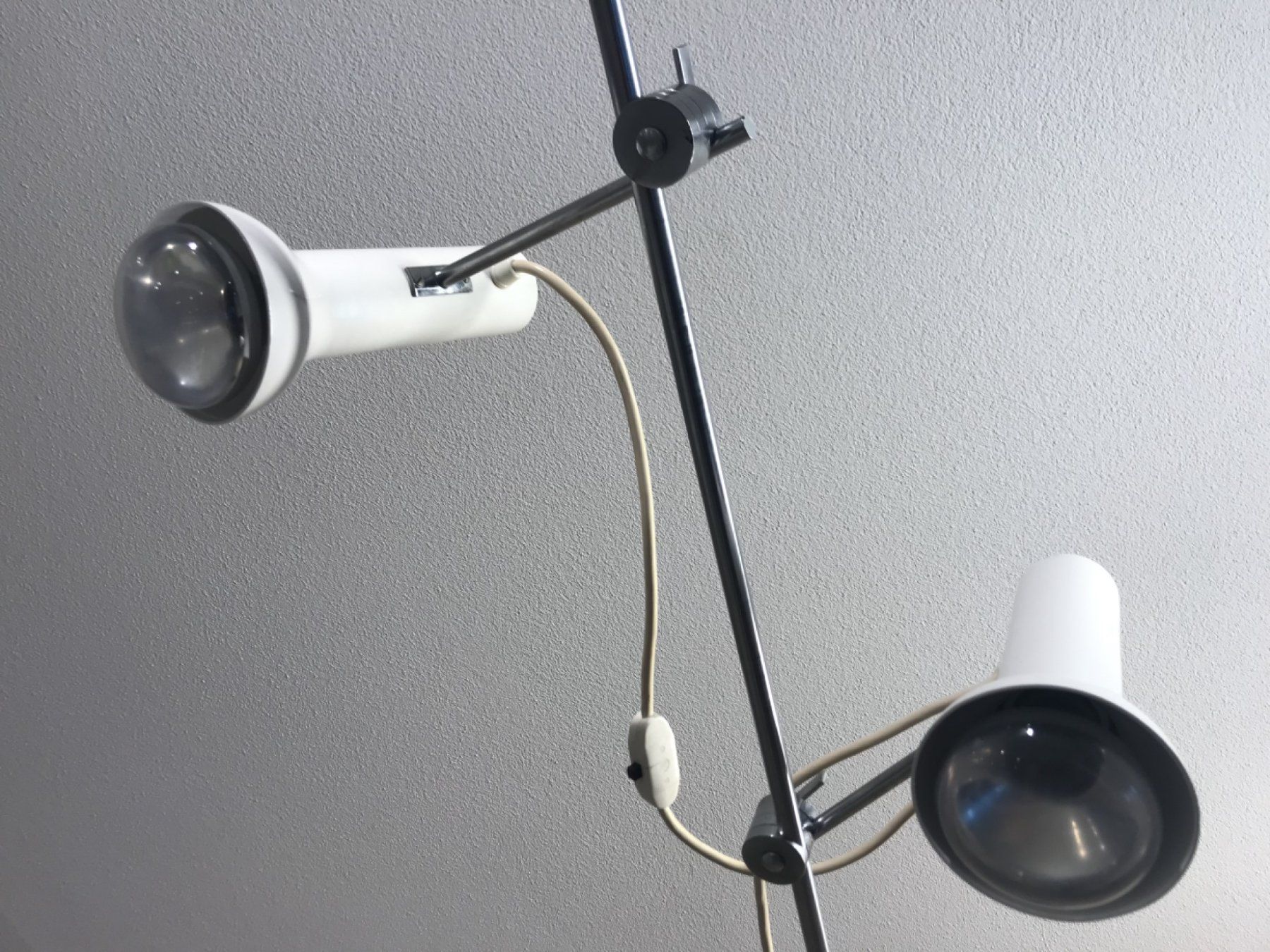 Lampen: Extrem seltene Schweizer 2er Spot Stehleuchte 60er Jahre – Gebraucht aus Gersau von pd-design-and-art 7