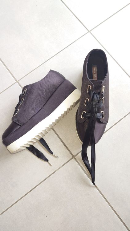 Scarpe da donna: Lost Ink, Halbschuh Plattform, 39.5, schwarz weiss – Usato da Wattwil venduto da LaLa90