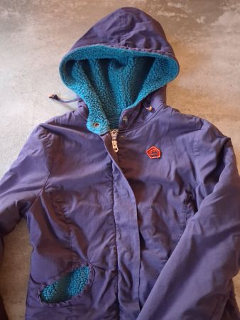 Veste E9 kids L - doublure douce, violet