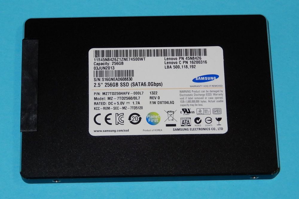 Samsung SSD 256 GB | Kaufen auf Ricardo