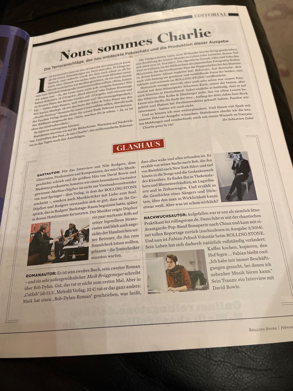 Riviste & Magazine: Rolling Stone 2015 John & Yoko/Afghanistan – Usato da hunzenschwil venduto da Oldipark 1