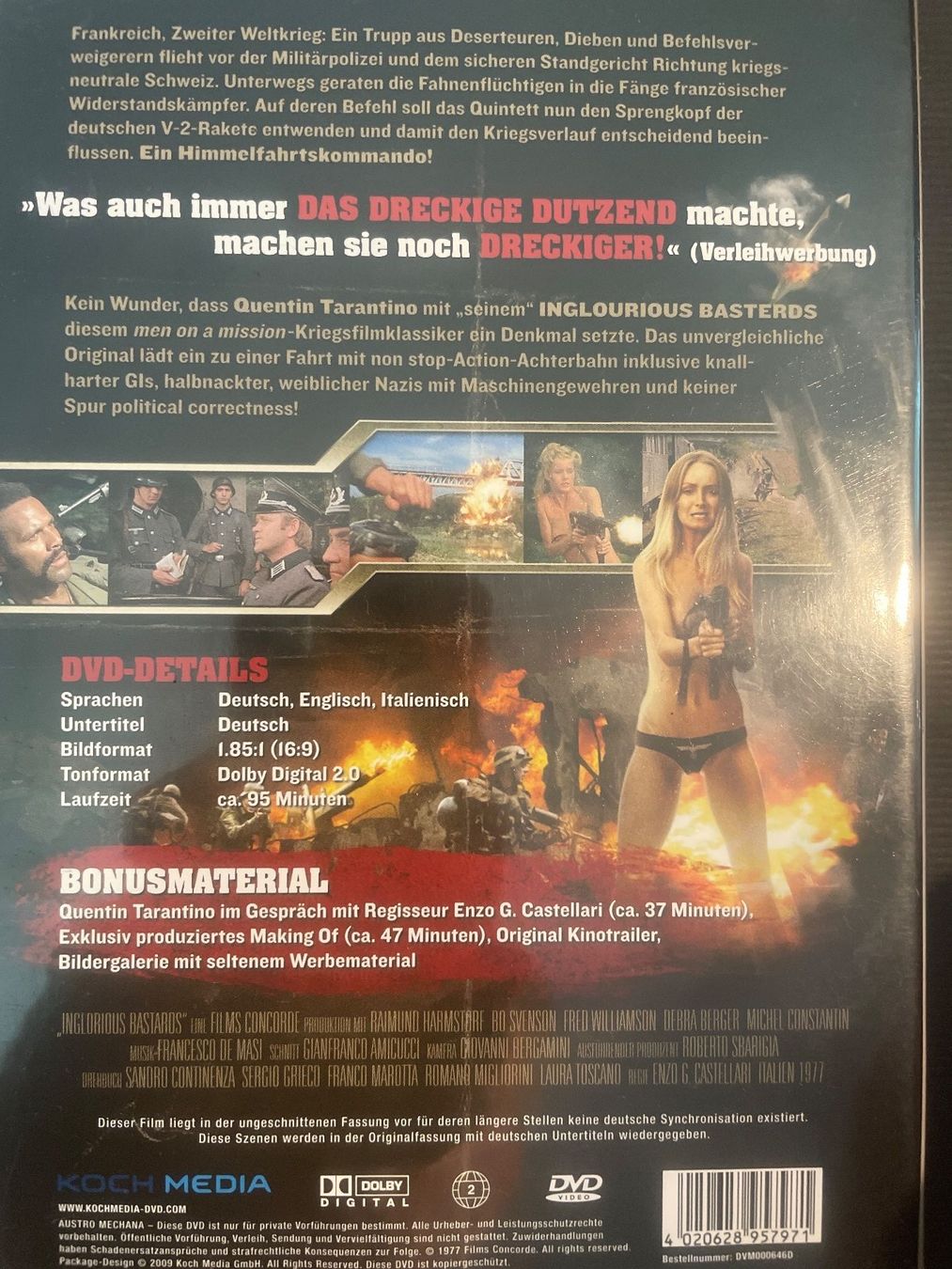 Tutti i DVDs: Inglourious Basterds, das Original von 1977 – Usato da Winterthur venduto da machmaschine 1