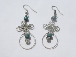 Vintage Ohrhänger, Modeschmuck
