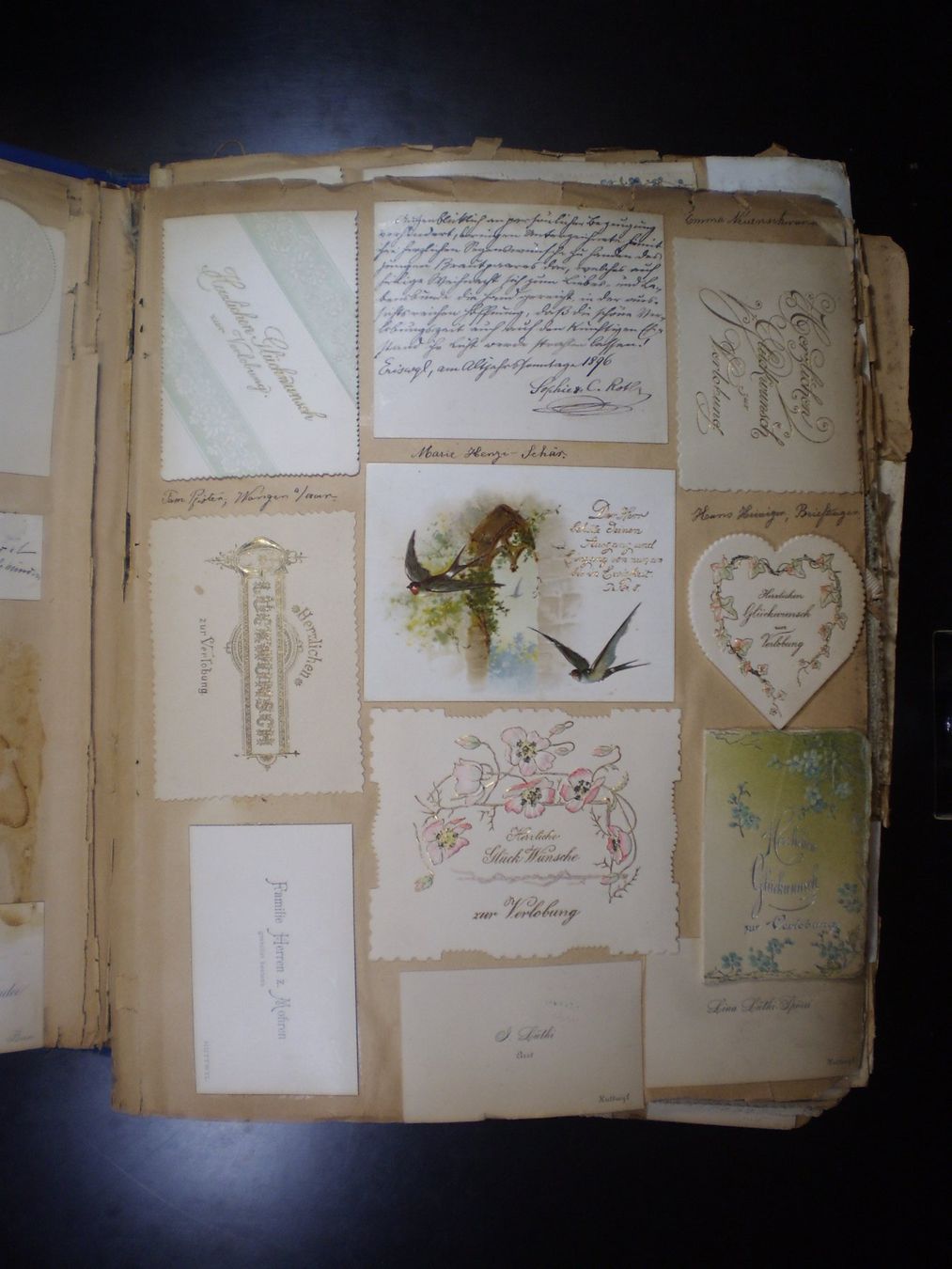 Album: Album mit Glückwunschkarten-Sammlung – Usato da Lenzburg venduto da strebeck 3