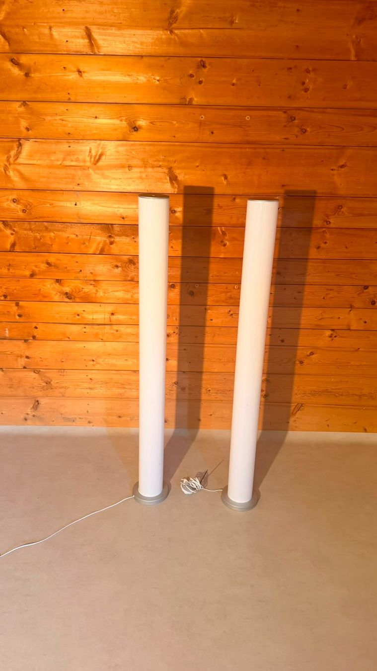 Lampade: Moderne Röhren Stehlampe Säule Stehleuchte – Usato da Rickenbach ZH venduto da Der-Insider 9