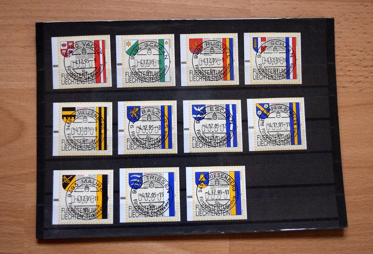 Tutti i francobolli: Briefmarken Gemeindewappen FL – Nuovo (secondo la descrizione) da Grabs venduto da Fadenquarz
