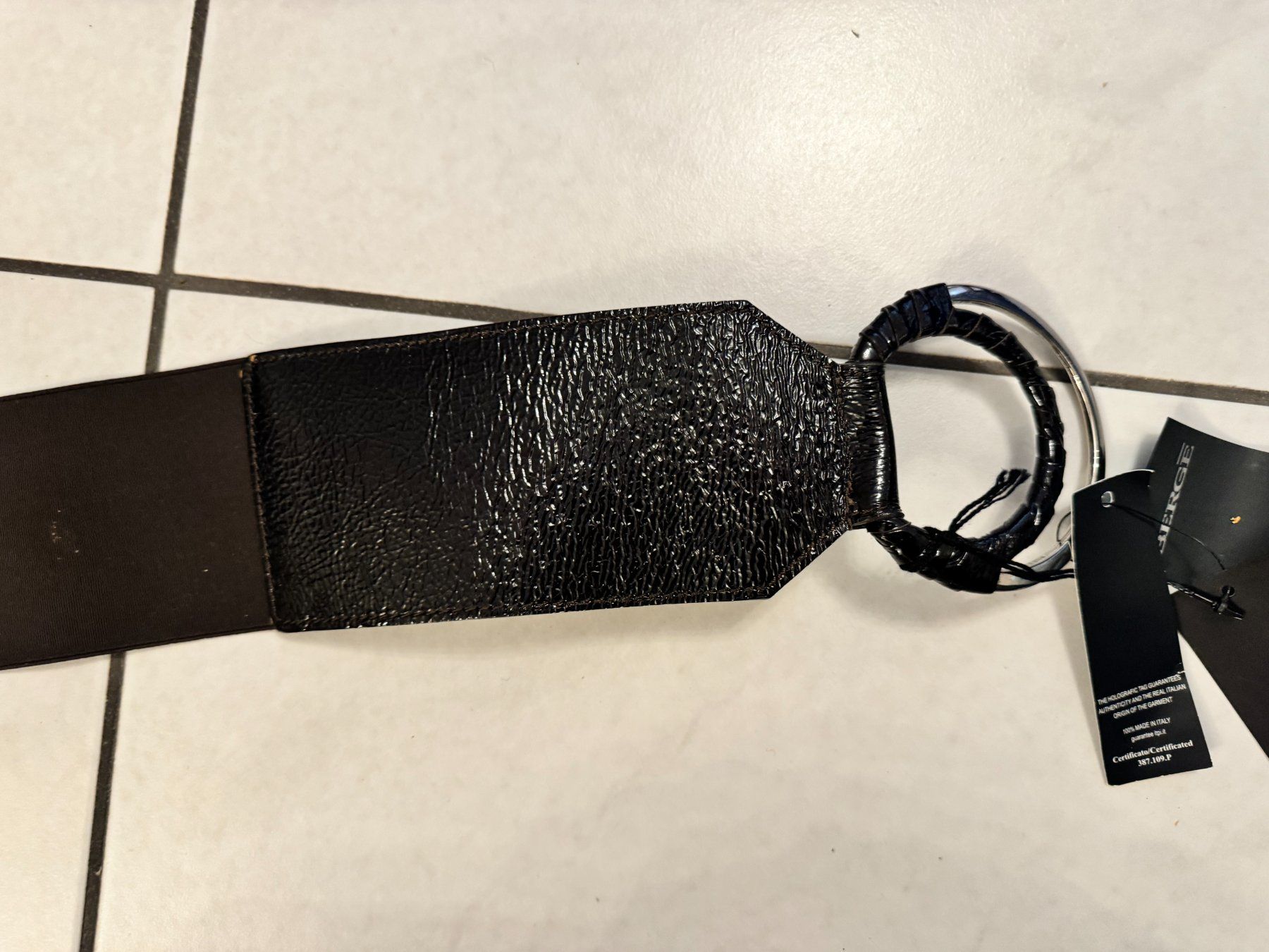 Cinture: NEU: BERGE Guertel Gr. 75 - schwarz – Nuovo e nell'imballaggio originale da Bad Ragaz venduto da kpo_b7ph 2