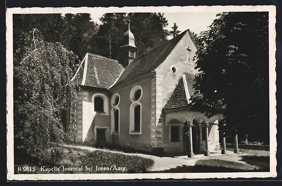 Cartoline postali: AK Jonen, Kapelle Jonental – Usato da Berlin venduto da bartko-reher