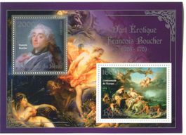 Block "Malerei. François Boucher". Benin