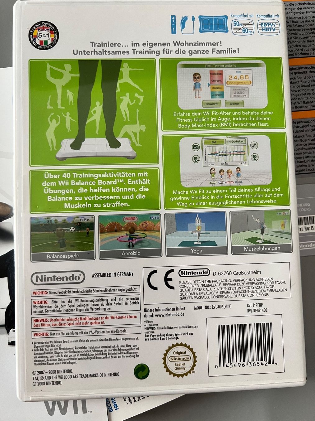 Nintendo Sonstiges Zubehör: Wii Fit Balance Board – Gebraucht aus Aarau von  6