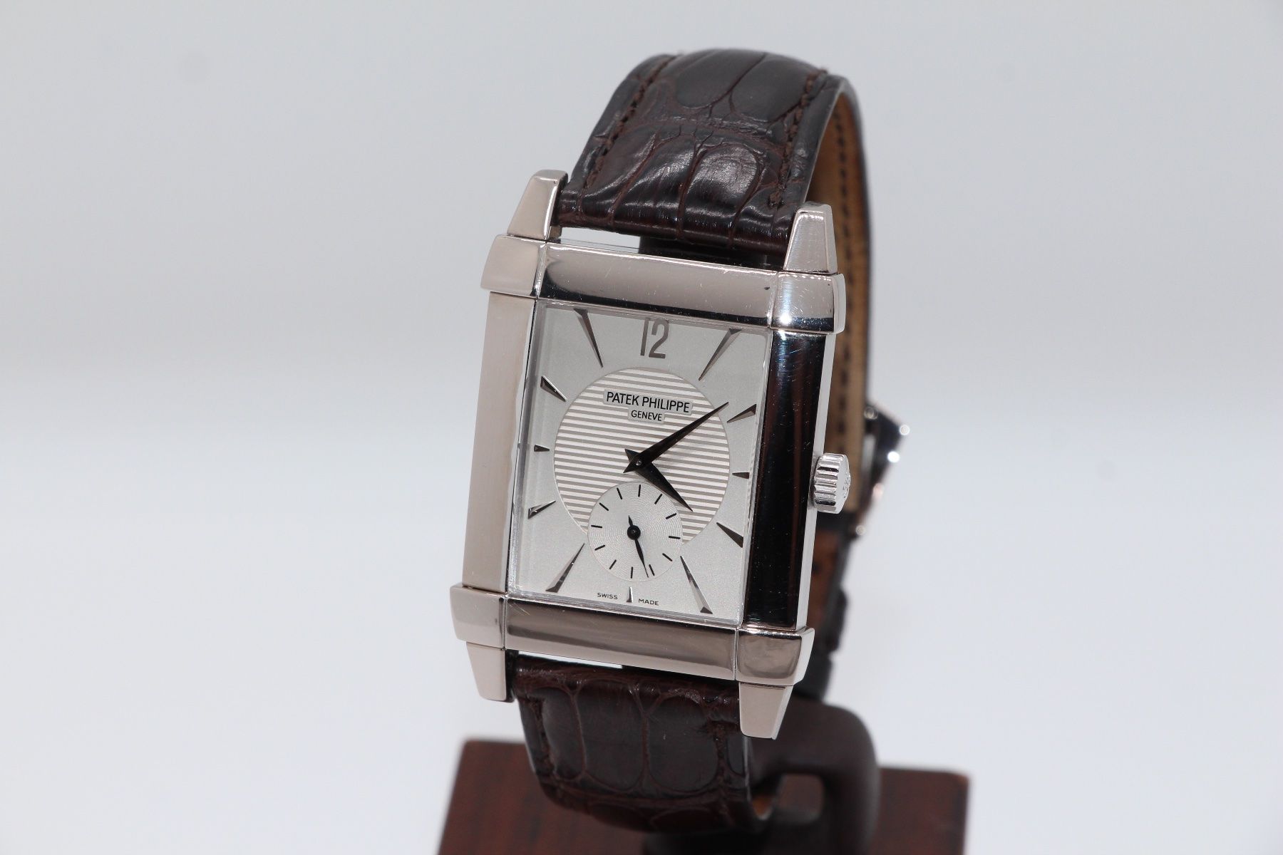 Patek Philippe Orologi: Patek Philippe Gondolo Weissgold Ref. 5111G, Full-Set 1.HAND – Usato da Zug venduto da eMDi_Collection