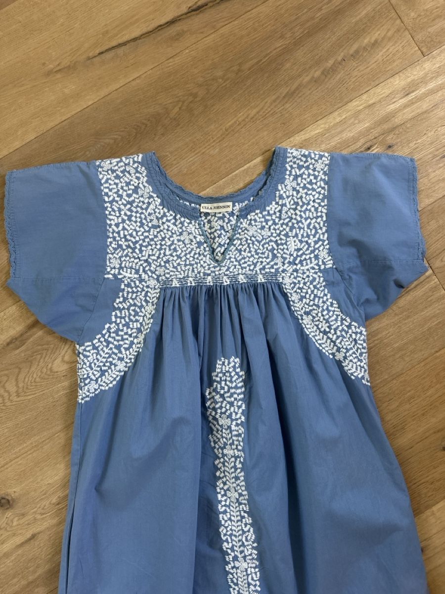Ulla Johnson Vestiti: Robe Ulla Johnson bleu brodée taille S – Usato da Commugny venduto da rus_my8v 1