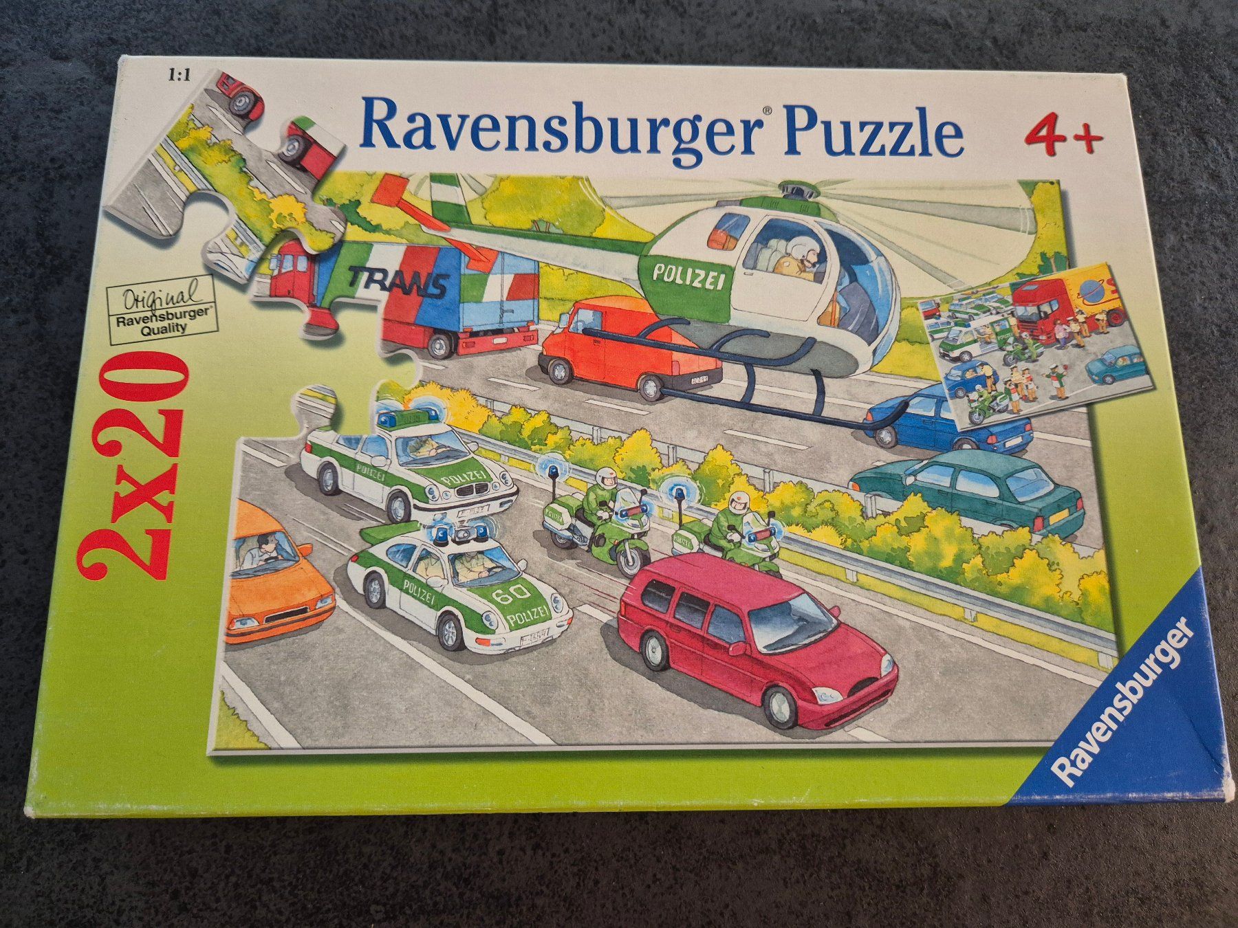 Ravensburger Puzzles: Puzzle 2x20 Teile Polizei – D'occasion à Wittenbach par MOW9