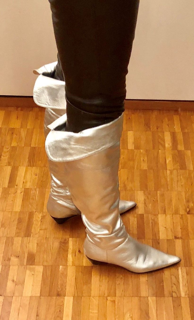 Scarpe da donna: Stiefel Overkneestiefel  jet set style – Nuovo (secondo la descrizione) da Adliswil venduto da Jessik0 6