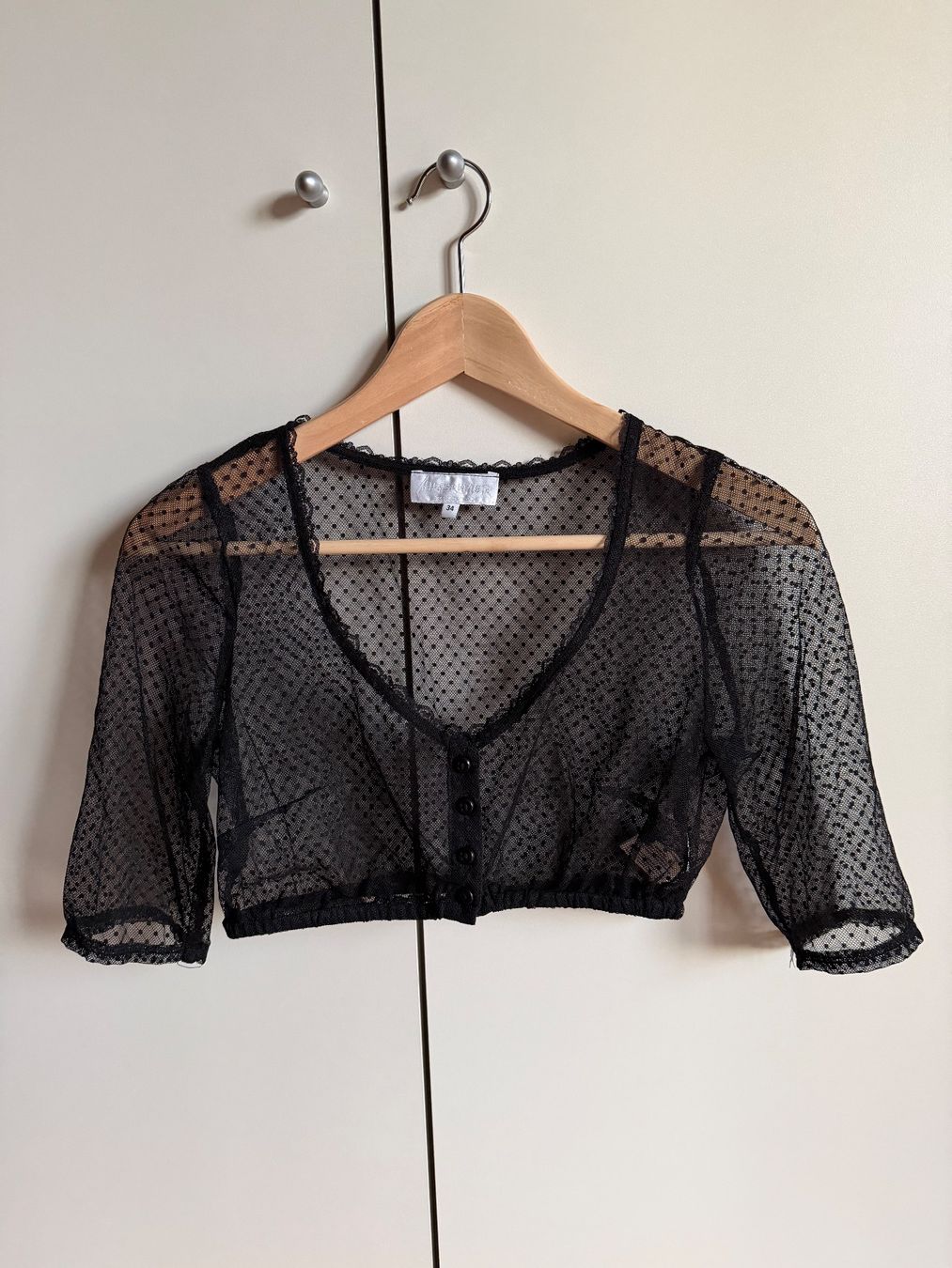 Camicette: Dirndlbluse schwarz Angermaier 34 – Nuovo (secondo la descrizione) da Zürich venduto da ele_w6ts