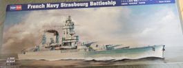 Modellbausatz French Navy Strasbourg Battleship 1:350 neu, 