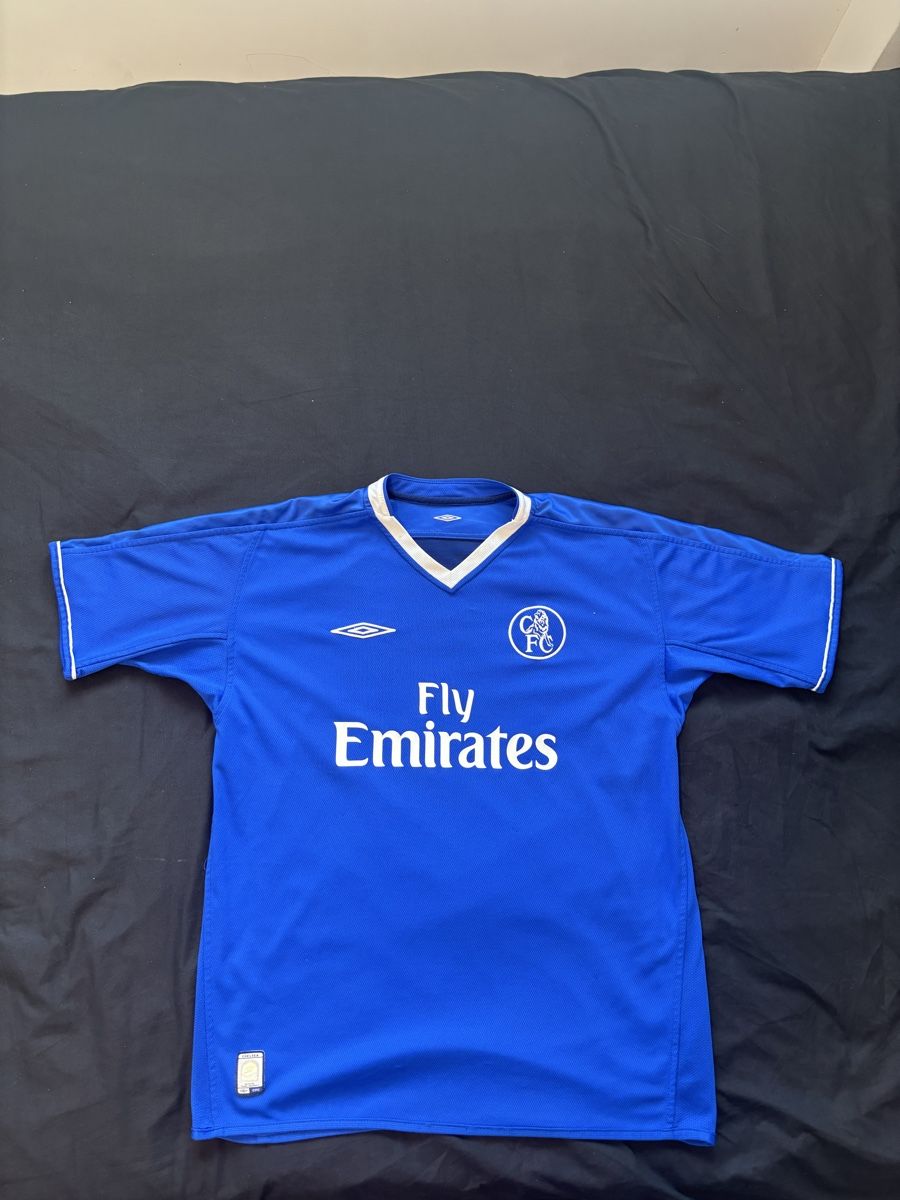 Umbro Canottiere & Pantaloni: Chelsea Umbro Jersey 03/04 – Usato da Lugano venduto da fca_bfs9