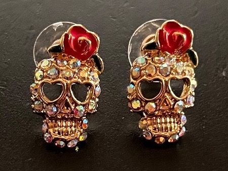 Orecchini pendenti & Orecchini a lobo: Ohrringe Santa Muerte – Nuovo e nell'imballaggio originale da Gams venduto da Mariawicca 4