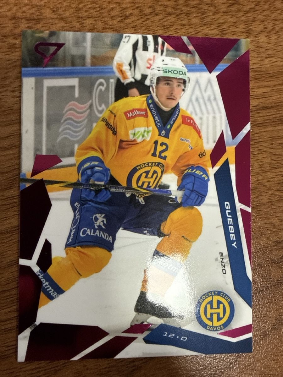 Sportzoo Carte collezionabili: sportzoo hc davos guebey pink – Nuovo (secondo la descrizione) da Chur venduto da EHC7000