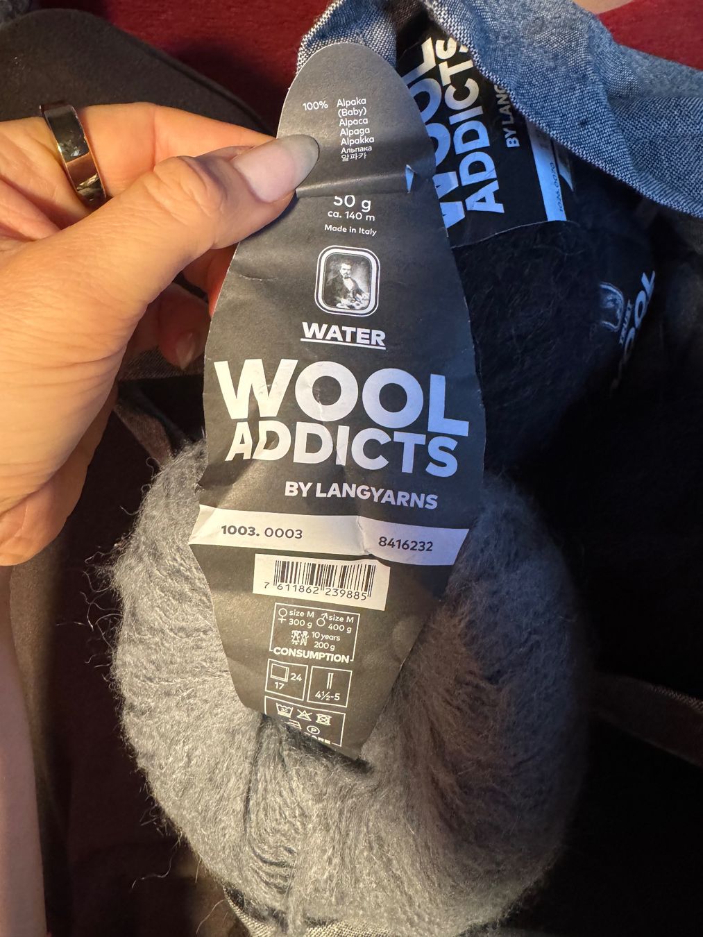 Lang Yarns Wolle: Wolle zum stricken – Gebraucht aus BERN von mar_rz79 4
