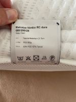 Boxspring Matratze Nimbo RC dura 080/200/25