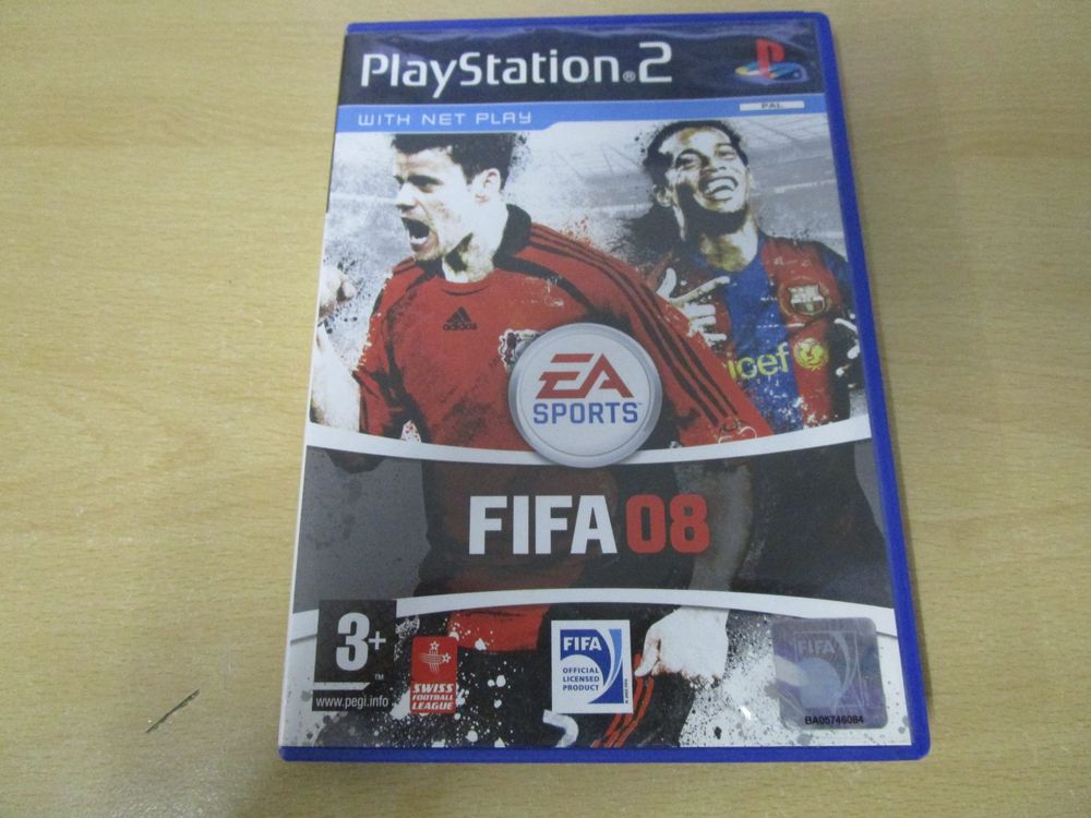 FIFA 08 FIFA08 EA Sports Fussball Sony Playstation 2 PS2 (Gebraucht) in ...