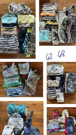 Baby Kleiderpaket gemischt Grösse 62/68 guter Zustand