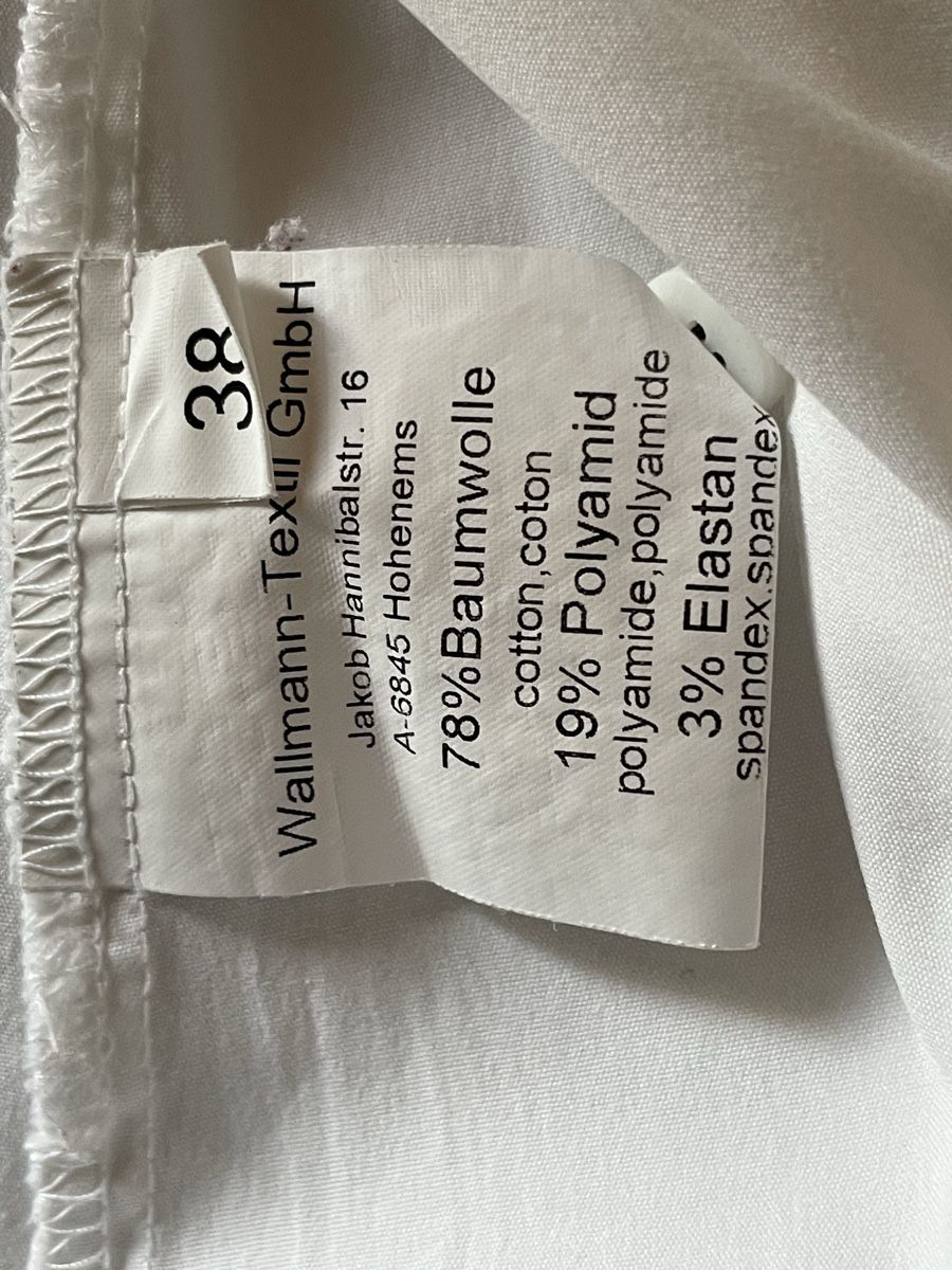 Blusen: Wallmann Weisse Bluse mit Hirsch Gr. 38 – Gebraucht aus St. Moritz von hdj_dd7v 3
