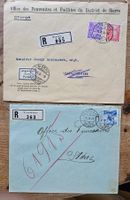 Suisse 2 lettres ancien̈es du Valais
