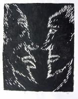Linoldruck: Two faces 