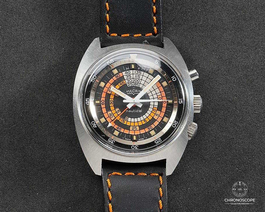 Vulcain Uhren: Vulcain Cricket Nautical Reference S 2322 B – Gebraucht aus Luzern von ChronoScope6004