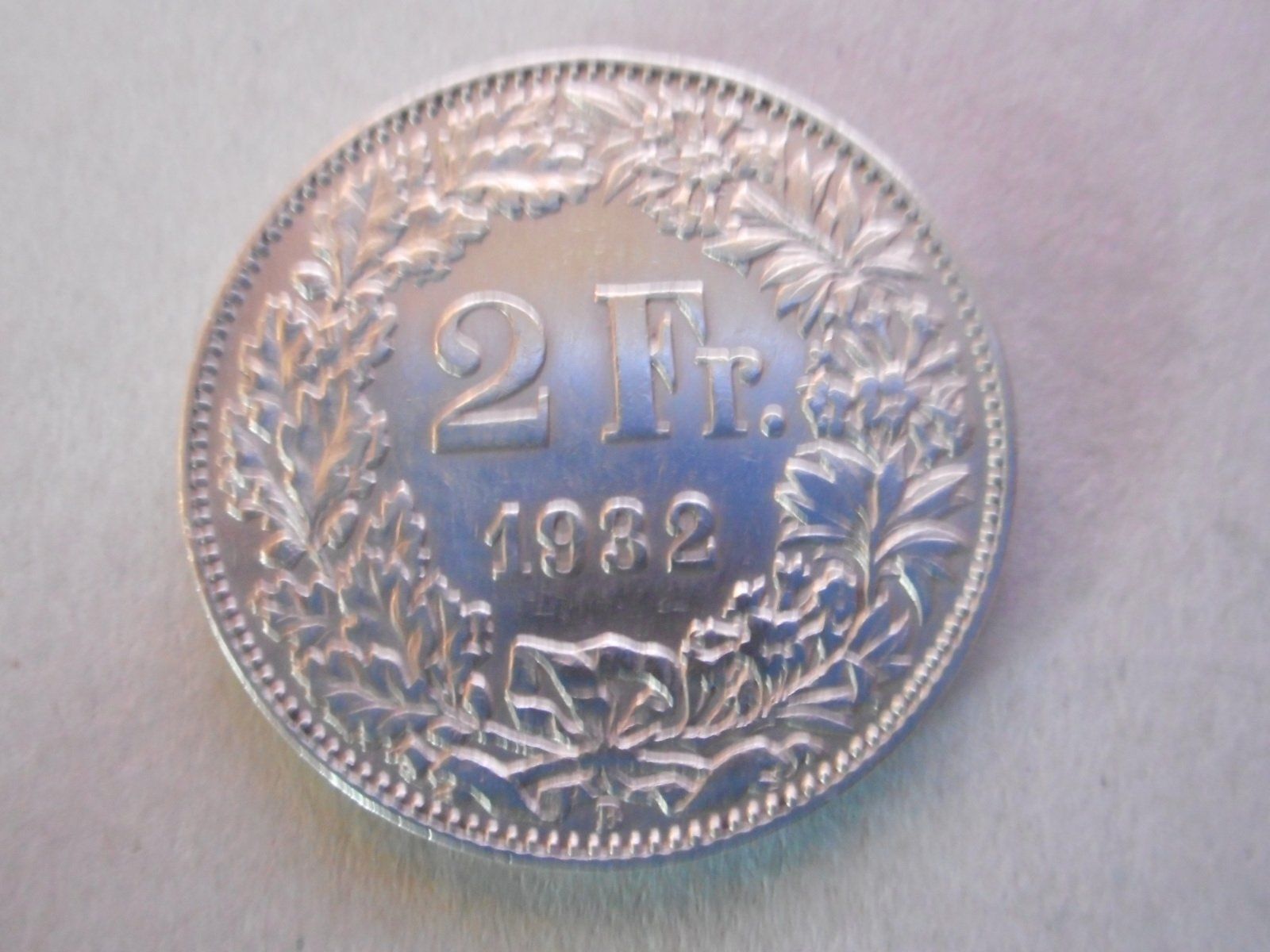 Tutti le monete: 2 Fr. 1932 silber – Usato da Kriegstetten venduto da pizlad2010
