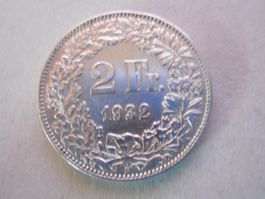 2 Fr. 1932 silber