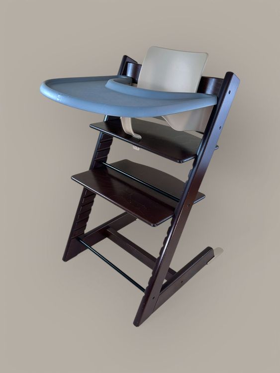 Stokke® Tripp Trapp inkl. Babyset & Tray / Walnuss 1
