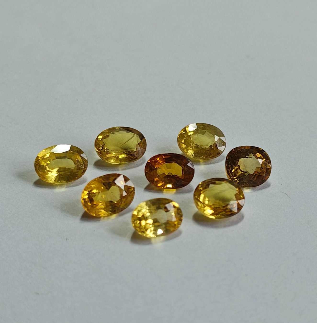 Pietre preziose: * SAPHIRS JAUNES NATURELS de 1ct à 1.05 ct – Nuovo (secondo la descrizione) da La Chaux-de-Fonds venduto da j-aime-les-gemmes 2