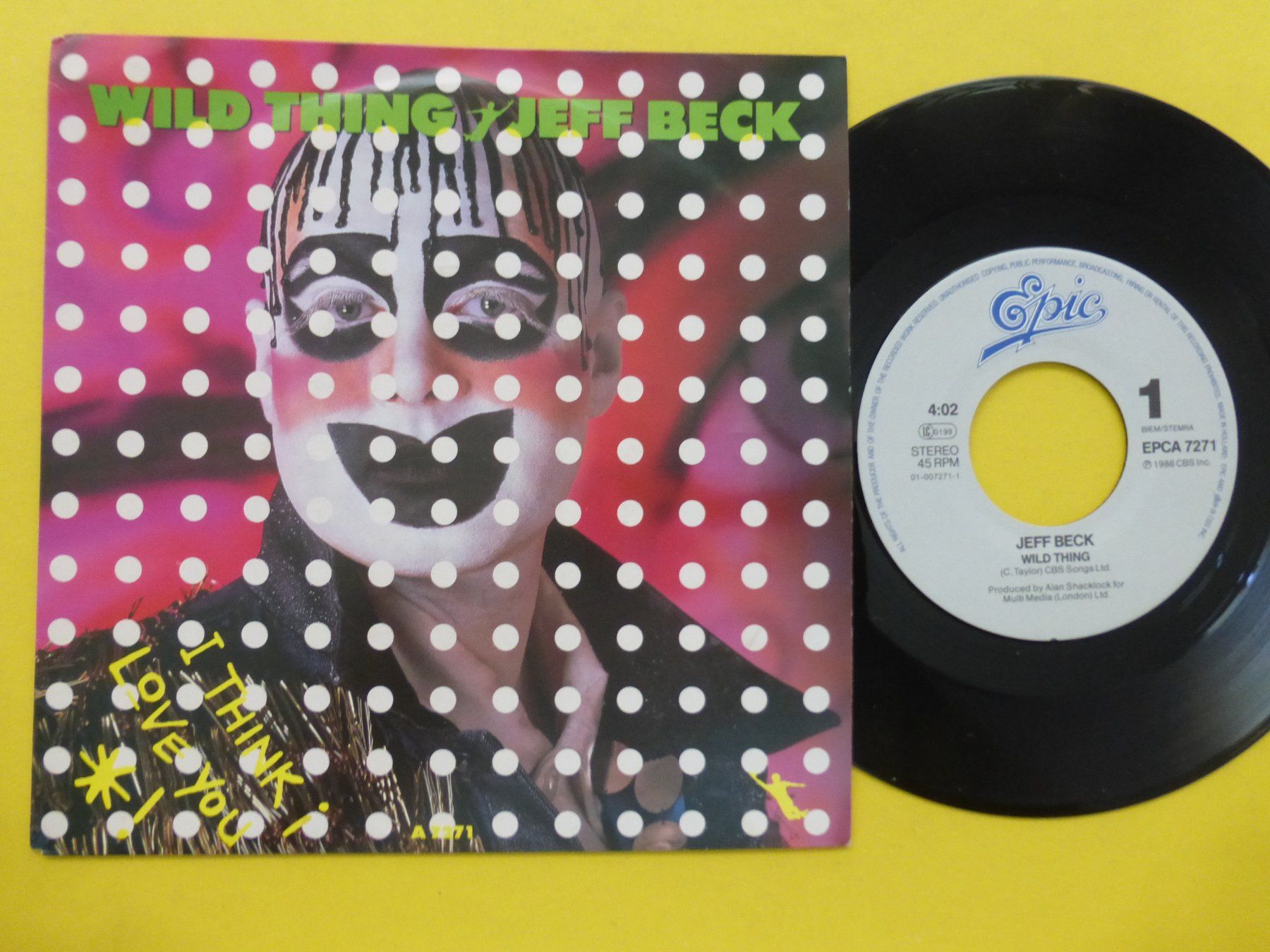 Dischi in vinile: Jeff Beck – Wild Thing – Usato da Zürich venduto da Swiss57