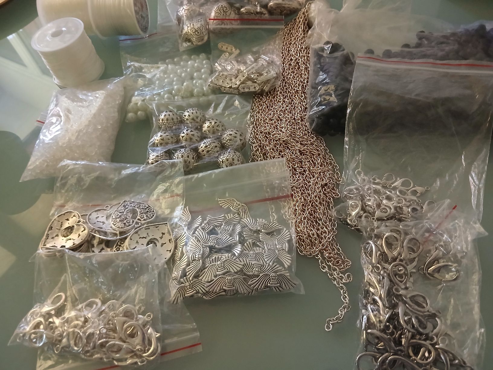 Kit bricolage: Restpostenpaket zum Schmuck basteln – Nuovo (secondo la descrizione) da Stansstad venduto da mikamo 2