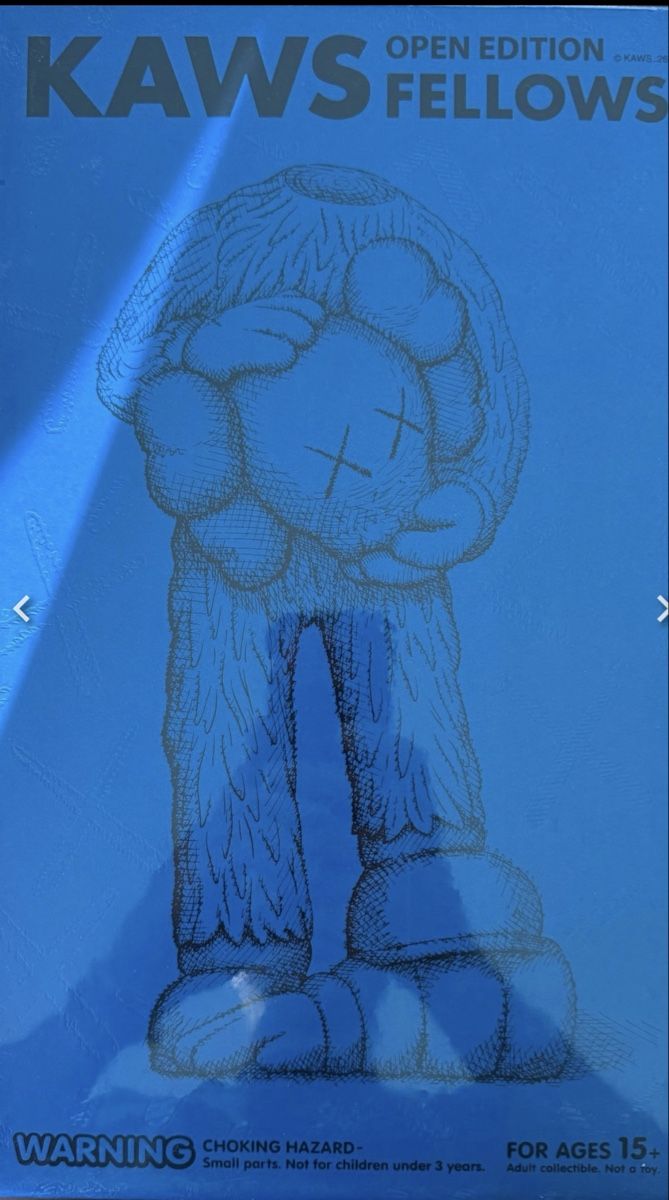 Figuren: Kaws Fellows Blue – Neu und originalverpackt aus Pregassona von roc_6yl8 3
