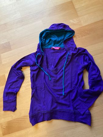 Hoodie, Mädchen, ca. 10-12j, knallige Farbe