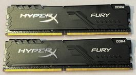 Kit de mémoire HyperX Fury DDR4 32GB (2X16GB)
