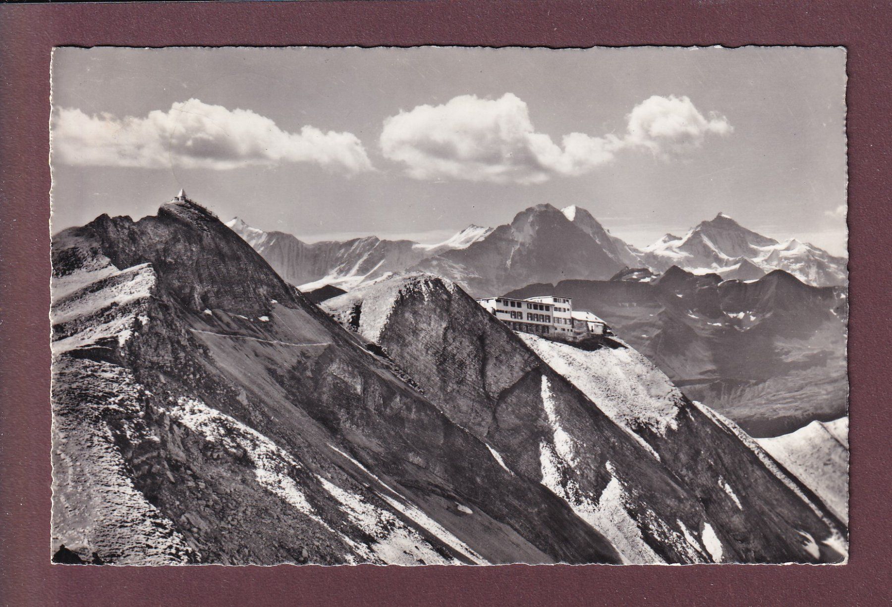 Cartoline postali: Hotel ROTHORN-KULM - 1964 – Usato da Pully venduto da nicecards