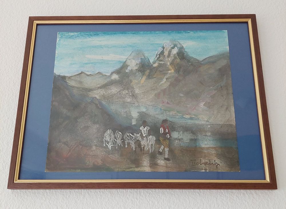 Original Lajos Tscheligi Gemälde signiert Kaufen auf Ricardo